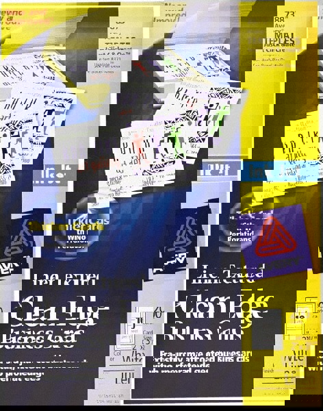 Linen Texture True Print Business Cards, Inkjet, 2 X 3.5, White, 200 Cards, 10 Cards/sheet, 20 Sheets/pack